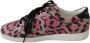 Dolce & Gabbana Roze Luipaardprint Leren Sneakers Pink - Thumbnail 7