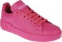 Dolce & Gabbana Fuchsia Portofino Sneakers met Rubber Logo Pink Dames - Thumbnail 8