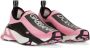 Dolce & Gabbana Roze Stretch Gebreide Sneakers Pink Dames - Thumbnail 2