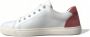 Dolce & Gabbana Witte Roze Leren Lage Sneakers Multicolor Heren - Thumbnail 8
