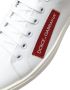 Dolce & Gabbana Witte Rode Leren Lage Sneakers Multicolor Dames - Thumbnail 18