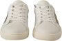 Dolce & Gabbana Witte Leren Lage Sneakers White Dames - Thumbnail 12