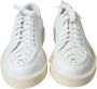 Dolce & Gabbana Witte Leren Oxford Sneakers White Heren - Thumbnail 2
