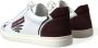 Dolce & Gabbana Wit Bordeaux Leren Lage Sneakers Multicolor Heren - Thumbnail 4