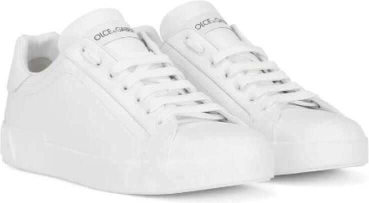 Dolce & Gabbana Witte lage sneakers White Heren