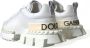 Dolce & Gabbana Lichtgrijze Lederen Instappers Voor Schoenen - Thumbnail 17