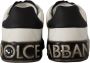 Dolce & Gabbana Witte Leren Logo Portofino Sneakers White Dames - Thumbnail 5