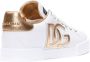 Dolce & Gabbana Portofino sneaker van kalfsleer met lamsleren details en logo - Thumbnail 10