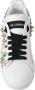 Dolce & Gabbana Portofino Sneakers voor Dames met Applicaties White Dames - Thumbnail 15