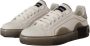 Dolce & Gabbana Iconische Leren Sneakers voor Modieuze Vrouwen White Dames - Thumbnail 2