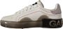 Dolce & Gabbana Iconische Leren Sneakers voor Modieuze Vrouwen White Dames - Thumbnail 4