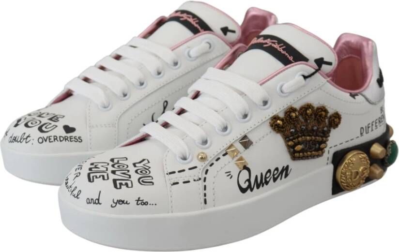 Dolce & Gabbana Sneakers Wit Dames