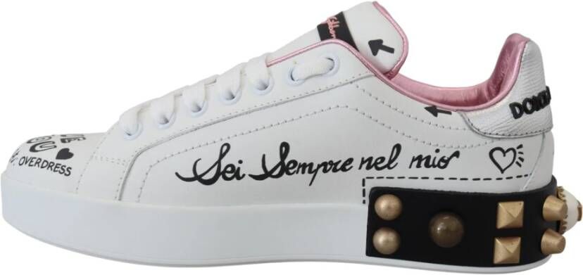 Dolce & Gabbana Sneakers Wit Dames
