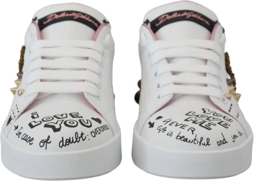 Dolce & Gabbana Sneakers Wit Dames