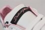 Dolce & Gabbana Witte Leren Kristallen Koningin Kroon Sneakers White Dames - Thumbnail 9