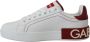Dolce & Gabbana Wit Rood Logo Patch Dames Sneakers Schoenen White Dames - Thumbnail 6