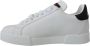 Dolce & Gabbana Luxe Witte Portofino Leren Sneakers White Dames - Thumbnail 5