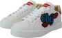 Dolce & Gabbana Witte Portofino Logo Klassieke Sneakers White Dames - Thumbnail 3