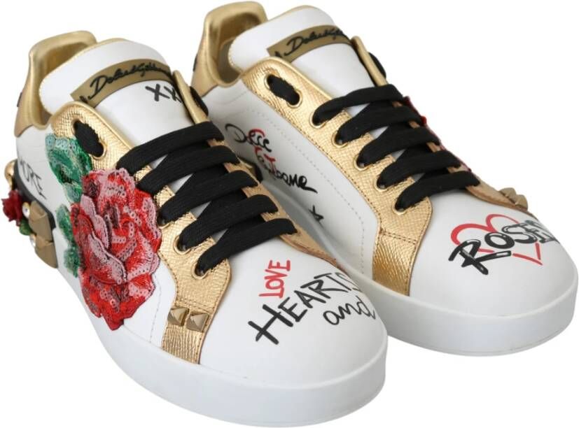 Dolce & Gabbana Sneakers Wit Dames