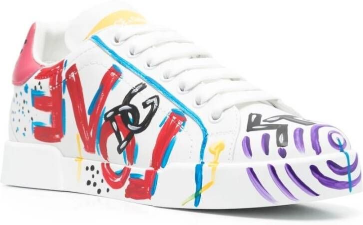Dolce & Gabbana Sneakers Wit Dames