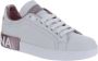 Dolce & Gabbana Portofino Sneaker van kalfsnappaleer White Dames - Thumbnail 8