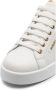 Dolce & Gabbana Witte leren sneakers met gouden en witte logo-applicaties White Dames - Thumbnail 10