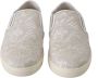 Dolce & Gabbana Elegante Off White Loafers voor dames White Dames - Thumbnail 7
