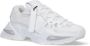 Dolce & Gabbana Witte nylon sneakers met leren en suède details White - Thumbnail 6