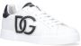 Dolce & Gabbana Witte Leren Sneakers Ronde Neus Vetersluiting White Dames - Thumbnail 14