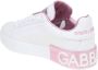 Dolce & Gabbana Portofino Sneaker van kalfsnappaleer White Dames - Thumbnail 12