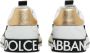 Dolce & Gabbana Witte Sneakers Metallic Inzetstukken Rubberen Zool White Heren - Thumbnail 4