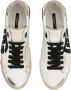 Dolce & Gabbana Witte en Goudkleurige Portofino Lage Sneakers White Heren - Thumbnail 3