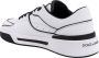 Dolce & Gabbana Nieuwe Roma Sneakers Leer Zwart Wit White Heren - Thumbnail 14