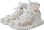 Dolce & Gabbana Witte Beige Sorrento Casual Sneakers White Dames - Thumbnail 2