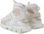 Dolce & Gabbana Witte en Beige Casual Sneakers White Heren - Thumbnail 3