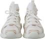 Dolce & Gabbana Witte Beige Sorrento Casual Sneakers White Dames - Thumbnail 6