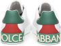 Dolce & Gabbana Witte Sneakers met Kalfsleren Hielkap White Heren - Thumbnail 12