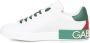 Dolce & Gabbana Witte Sneakers met Kalfsleren Hielkap White Heren - Thumbnail 13