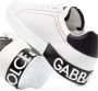 Dolce & Gabbana Portofino Sneakers Leren Sneakers met Baroklogo White Heren - Thumbnail 15