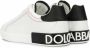 Dolce & Gabbana Portofino Sneakers Leren Sneakers met Baroklogo White Heren - Thumbnail 6