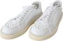 Dolce & Gabbana Witte lederen lage sneaker Modigliani schoenen - Thumbnail 10