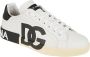 Dolce & Gabbana Portofino Line Sneakers Zwart Wit White Heren - Thumbnail 10