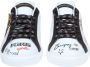 Dolce & Gabbana Portofino sneakers in printed nappa calfskin with patch Wit Heren - Thumbnail 4