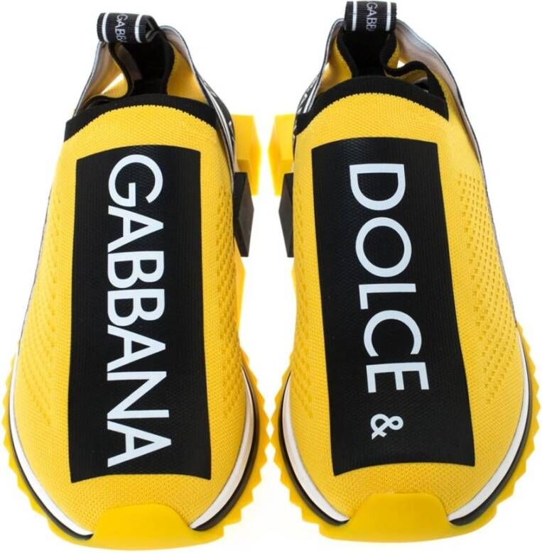 Dolce & Gabbana Sneakers Yellow Dames