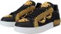 Dolce & Gabbana Leren Sneakers voor Dames Stijlvol en Praktisch Black Dames - Thumbnail 2