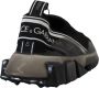 Dolce & Gabbana Zwarte Slip-On Sneakers Sorrento Stijl Black - Thumbnail 11