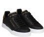 Dolce & Gabbana Portofino Sneakers van Zwart Leer met Logo Parel Black Dames - Thumbnail 12