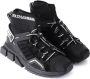 Dolce & Gabbana Zwarte HighTop Sok Sneakers Sorrento Model Black Dames - Thumbnail 3