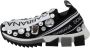 Dolce & Gabbana Kristalversierde Monochrome Sneakers Multicolor Dames - Thumbnail 2