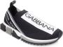 Dolce & Gabbana Zwarte Slip-On Sneakers Sorrento Stijl Black - Thumbnail 4